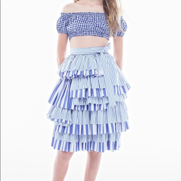 J. Crew multi-tiered skirt - Picture 10 of 10